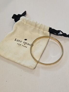 Kate Spade Gold Tone Bangle Bracelet